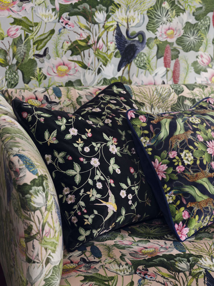 картинка Ткань Clarke & Clarke коллекция Botanical Wonders Fabric, арт. F1582/01 от LIVING