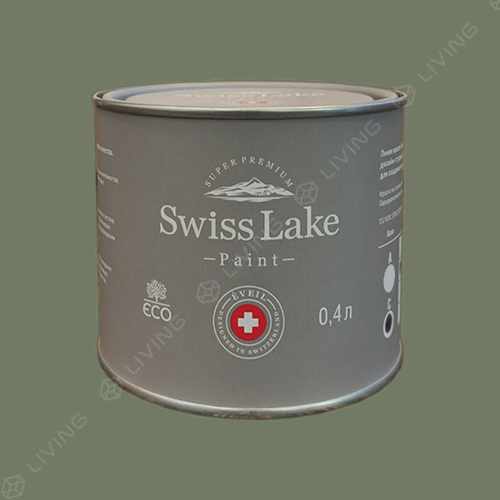 картинка Краска Swiss Lake Wall Comfort 7 цвет june bug №2640 от LIVING