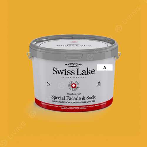 картинка Краска Swiss Lake Special Faсade & Socle цвет nugget №1077 от LIVING