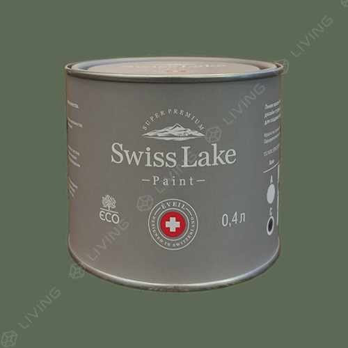 картинка Краска Swiss Lake Wall Comfort 7 цвет PAINTED TURTLE №2698 от LIVING