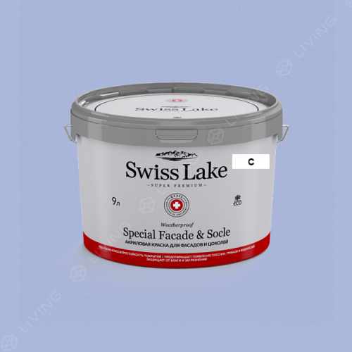 картинка Краска Swiss Lake Special Faсade & Socle цвет purple lace №1935 от LIVING