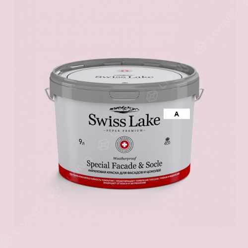 картинка Краска Swiss Lake Special Faсade & Socle цвет blueberry ice-cream №1272 от LIVING