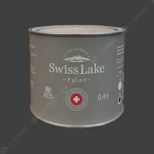 картинка Краска Swiss Lake Wall Comfort 7 цвет ink №3000 от LIVING