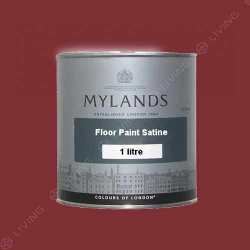 картинка Краска Mylands Floor Paint Satine цвет Theatre Land №282 от LIVING