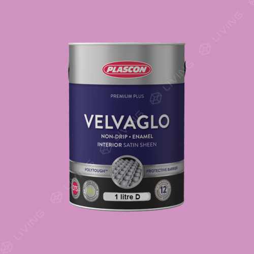 картинка Краска Plascon VELVAGLO цвет Little Girl Pink арт.P6-A1-3 от LIVING