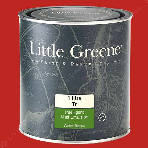 картинка Краска Little Greene Ultimatt (Intelligent Matt Emulsion) цвет Atomic Red №190 от LIVING