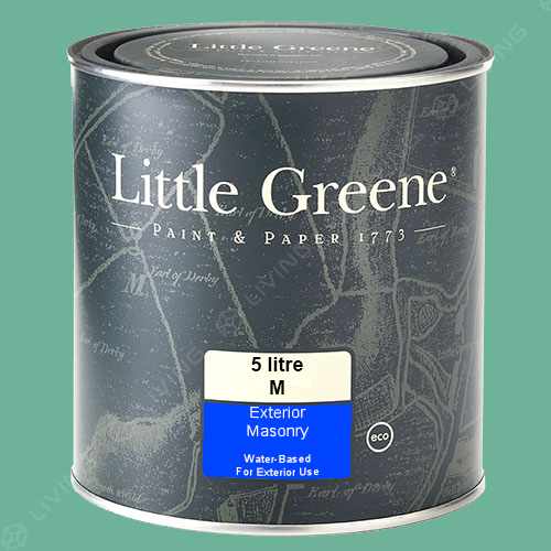 картинка Краска Little Greene Exterior Masonry цвет Turquoise Blue №93 от LIVING